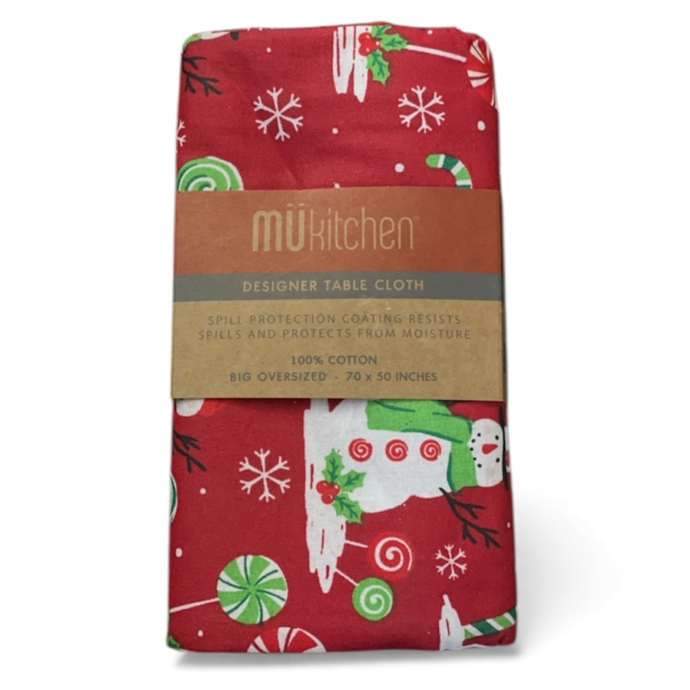 Holiday Tablecloth - Spill Resistant — MUKitchen